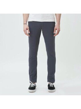 Western Rise Men’s Blue Grey Diversion Slim Pant Size 30 x 31